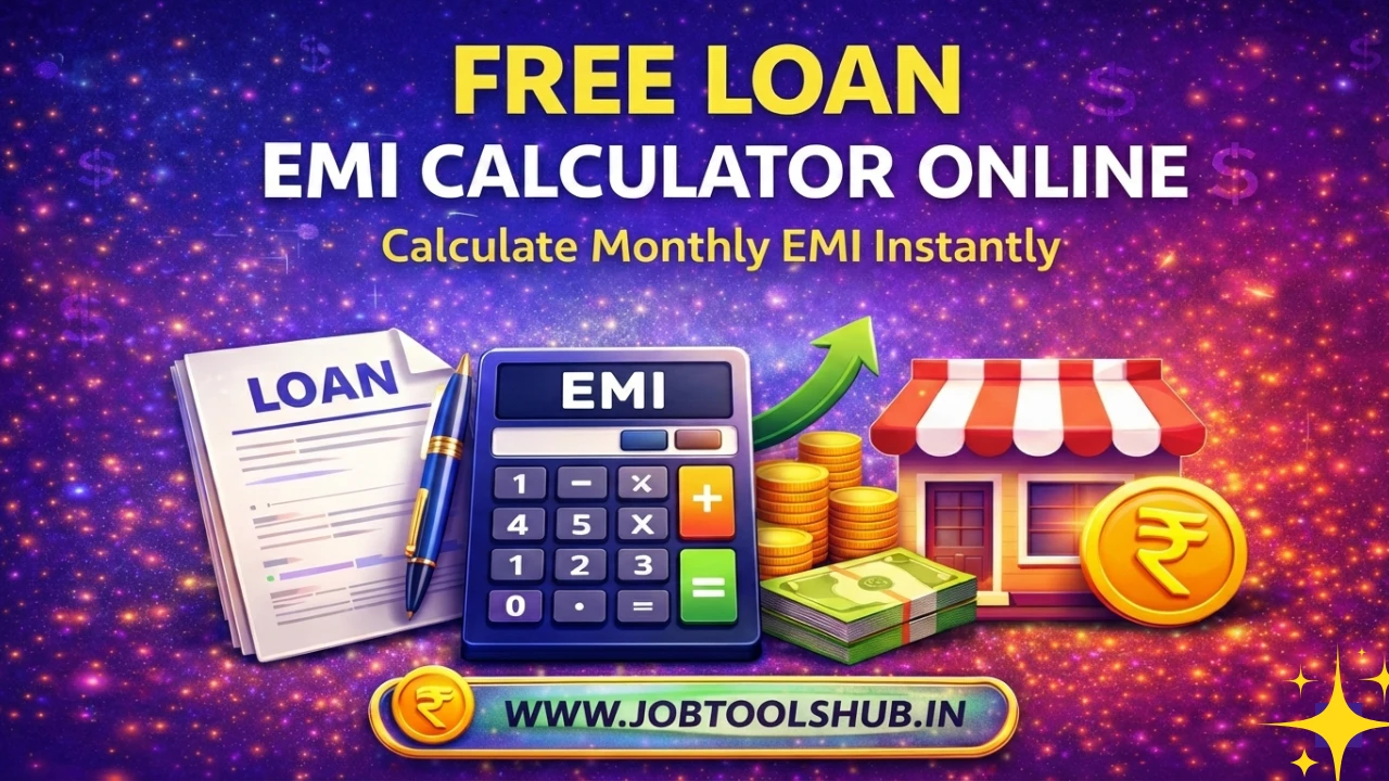 Free Loan EMI Calculator Online